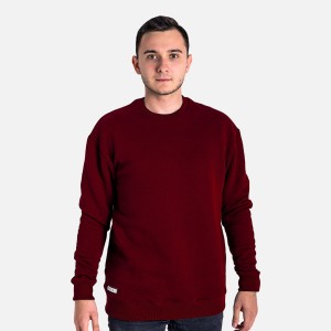 Męska bluza bez kaptura