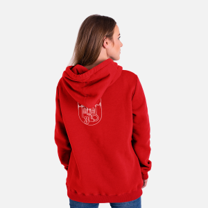 Bluza rozpinana z kapturem III LO Zabrze - wariant 1