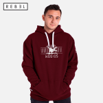 Bluza WGGiOŚ z kapturem dinozaur